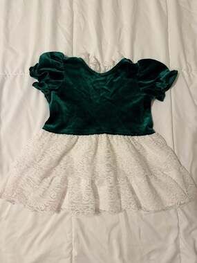 Jill Lynn Vintage Velvet and Lace Dress Size 24M